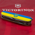 Складной нож Victorinox HUNTSMAN UKRAINE Герб на флаге гориз. 1.3713.3.T3040p Складной нож Victorinox HUNTSMAN UKRAINE Герб на флаге гориз. 1.3713.3.T3040p