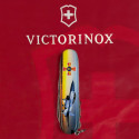 Складаний ніж Victorinox HUNTSMAN ARMY Літак + Емблема ПС ЗСУ 1.3713.3.W3040p