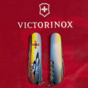 Складаний ніж Victorinox HUNTSMAN ARMY Літак + Емблема ПС ЗСУ 1.3713.3.W3040p