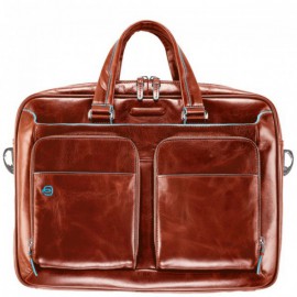 Портфель Piquadro дворучн. с отдел. для iPad/ноутбука BL SQUARE/Orange CA2849B2_AR
