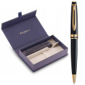 Набор Waterman EXPERT Black GT BP (шариковая ручка + чехол)