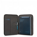 Папка Piquadro на молнии с блокнотом A4 PULSE/Black PB2830P15_N
