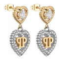 Сережки Philipp Plein ROCKED HEARTS Ppjzea03eu