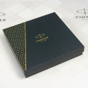 Подарочная коробка с блокнотом Parker GIFT24 Notebook Grey