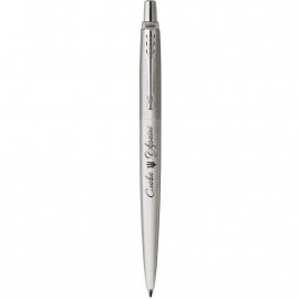 Ручка кулькова Parker JOTTER Stainless Steel CT BP Тризуб Слава Україні 16132_TR3