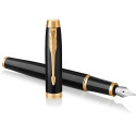 Ручка перьевая Parker IM Black GT FP M 22 012