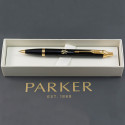 Ручка шариковая Parker IM Black GT BP Трезубец ЗСУ 22032_T039y