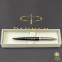 Ручка шариковая Parker JOTTER UKRAINE Bond Street Black CT BP Трезубец Слава Україні 16232_T203w
