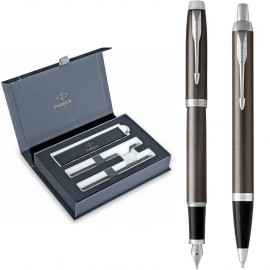 Набір Parker IM Dark Espresso CT FP+BP (перова + кулькова)