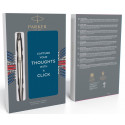 Набір Parker JOTTER Stainless Steel CT BP (кулькова ручка + блокнот)