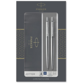 Набір Parker JOTTER Stainless Steel CT BP+PCL (кулькова + олівець)