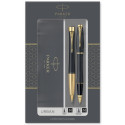 Набір ручок Parker URBAN Muted Black GT RB+BP (ролерна + кулькова)