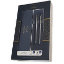 Набір ручок Parker JOTTER Stainless Steel CT FP+BP (перова + кулькова)