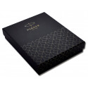 Набір Parker SONNET Black Lacquer GT FP M (перова ручка + чохол)