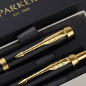 Набір ручок Parker IM Black GT FP+BP (перова + кулькова)