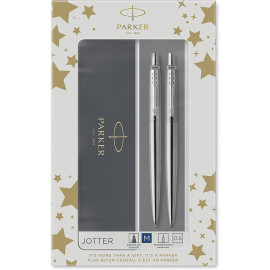 Набір Parker JOTTER Stainless Steel CT BP+PCL (кулькова + олівець)