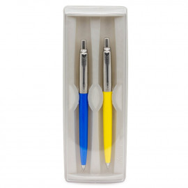 Набір Parker JOTTER UKRAINE Originals Blue CT BP + Yellow CT BP (2 кулькові ручки)