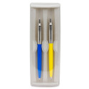 Набір Parker JOTTER UKRAINE Originals Blue CT BP + Yellow CT BP (2 кулькові ручки)