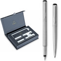 Набор Parker VECTOR Stainless Steel FP+BP (перьевая + шариковая)