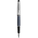 Ручка перова Waterman EXPERT Deluxe Metallic Stone Grey CT FP F 10 052