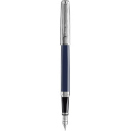 Ручка перьевая Waterman EXCEPTION L’Essence du Bleu PT FP F 11 036