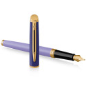 Ручка перова Waterman HEMISPHERE Colour Blocking Purple GT FP F 12 580