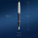 Ручка перьевая Waterman EXPERT L’Essence du Bleu PT FP F 10 050