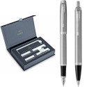 Набор Parker IM Stainless Steel CT FP+BP (перьевая + шариковая)
