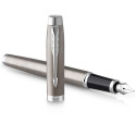 Набор Parker IM Stainless Steel CT FP+BP (перьевая + шариковая)