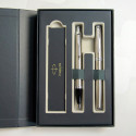 Набор Parker IM Stainless Steel CT FP+BP (перьевая + шариковая)