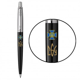 Ручка кулькова Parker JOTTER Originals SPECIAL Black CT BP Емблема СБУ+ Тризуб СБУ 15632_P1035u