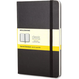 Записная книжка Moleskine Classic средний / Клетка Черный QP061