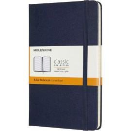 Записник Moleskine Classic средний / Лінійка Сапфір QP050B20