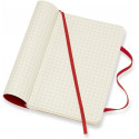 Записник Moleskine Classic кишеньковий / Клітинка Червоний QP612F2