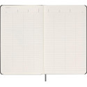 Щотижневик з місцем для дат Moleskine середній / Чорний DUNDB12WN3