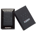 Зажигалка Zippo Classic Tone on Tone Design Zp29989