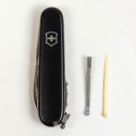 Складной нож Victorinox SPARTAN MAT черный матовый лак 1.3603.3.M0007p