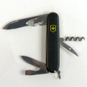 Складаний ніж Victorinox SPARTAN MAT чорний матовий лак з жовт.лого 1.3603.3.M0008p