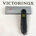 Складаний ніж Victorinox SPARTAN MAT чорний матовий лак з жовт.лого 1.3603.3.M0008p