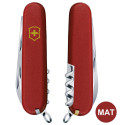 Складной нож Victorinox SPARTAN MAT красный матовый лак с желт.лого 1.3603.M0008p