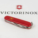 Складной нож Victorinox SPARTAN MAT красный матовый лак с желт.лого 1.3603.M0008p
