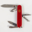 Складной нож Victorinox SPARTAN MAT красный матовый лак с желт.лого 1.3603.M0008p
