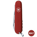 Складаний ніж Victorinox CLIMBER MAT червоний матовий лак 1.3703.M0007p