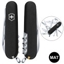 Складной нож Victorinox HUNTSMAN MAT черный матовый лак 1.3713.3.M0007p