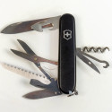 Складной нож Victorinox HUNTSMAN MAT черный матовый лак 1.3713.3.M0007p