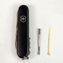 Складной нож Victorinox HUNTSMAN MAT черный матовый лак 1.3713.3.M0007p