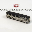 Складной нож Victorinox HUNTSMAN MAT черный матовый лак с желт.лого 1.3713.3.M0008p