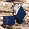 Запальничка Zippo Classic w/Zippo Logo Navy Matte Zp239zl