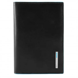 Обложка для паспорта Piquadro Black Square (B3) Black PP5255B3_N