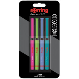 Набір ручок-лайнерів Rotring LINER 4шт 0,4 2166331